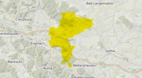 Immobilienpreisekarte Hörselberg-Hainich